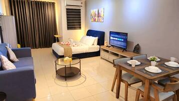 Apartemen Standar, 1 Tempat Tidur Queen, Bebas Asap Rokok | Interior