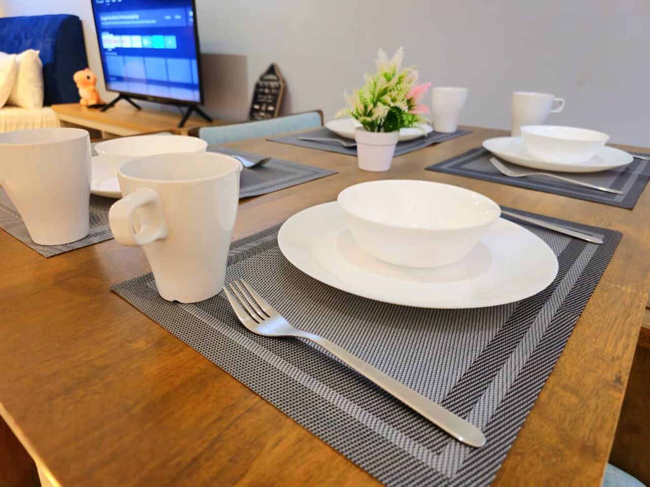 Leilighet – standard, 1 queensize-seng, ikke-røyk | Spiseområde
