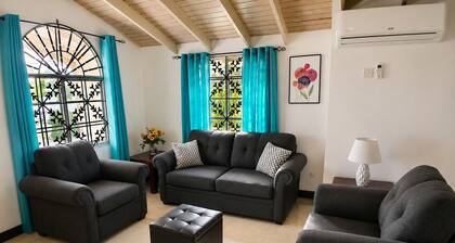 2BR Garden Suite – Minutes from a Glowing Lagoon