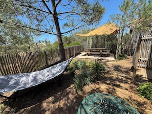 Property grounds - Villa on the Dune • Direct access to Horizon Beach • Air Conditioning • 3 water suites • (Lège-Cap-Ferret)