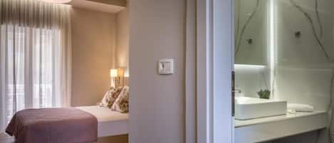 Appartement Deluxe, balcon, vue jardin
