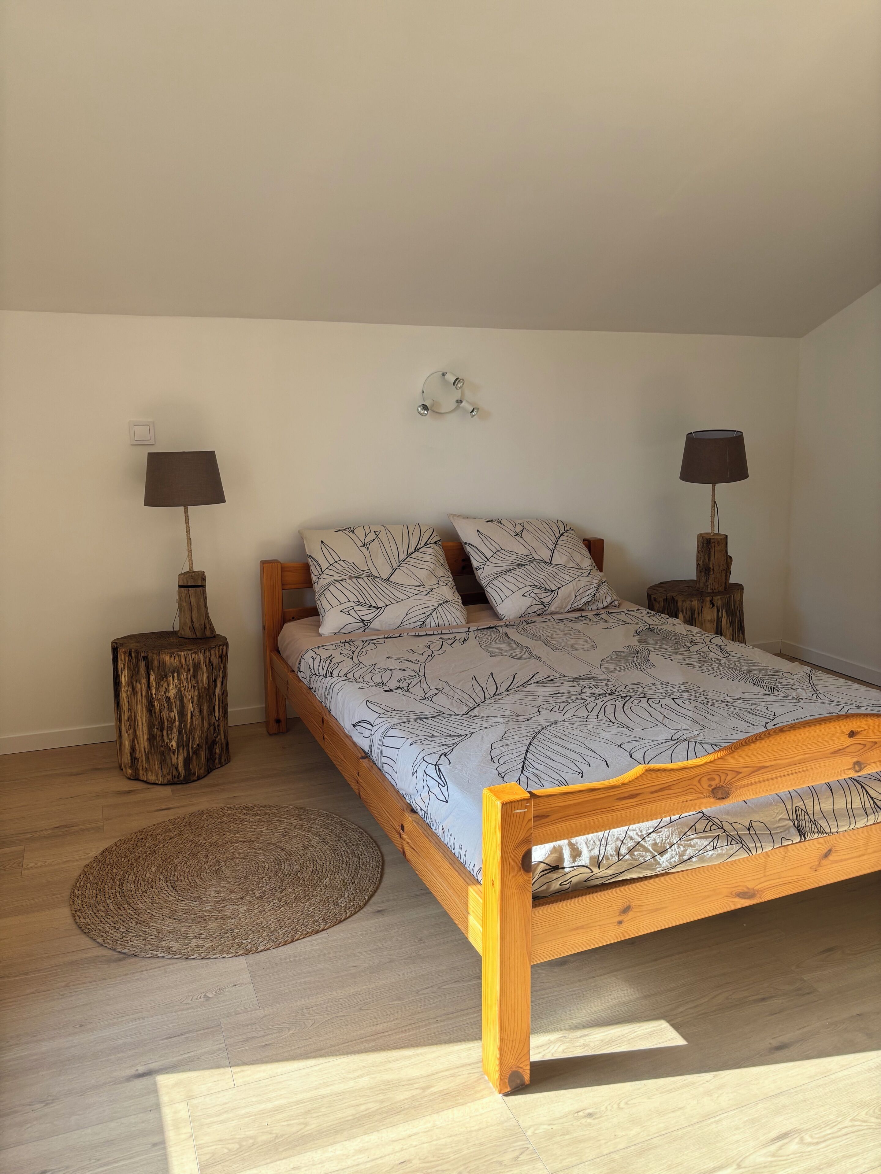 1 slaapkamer, een strijkplank/strijkijzer, gratis wifi, beddengoed
