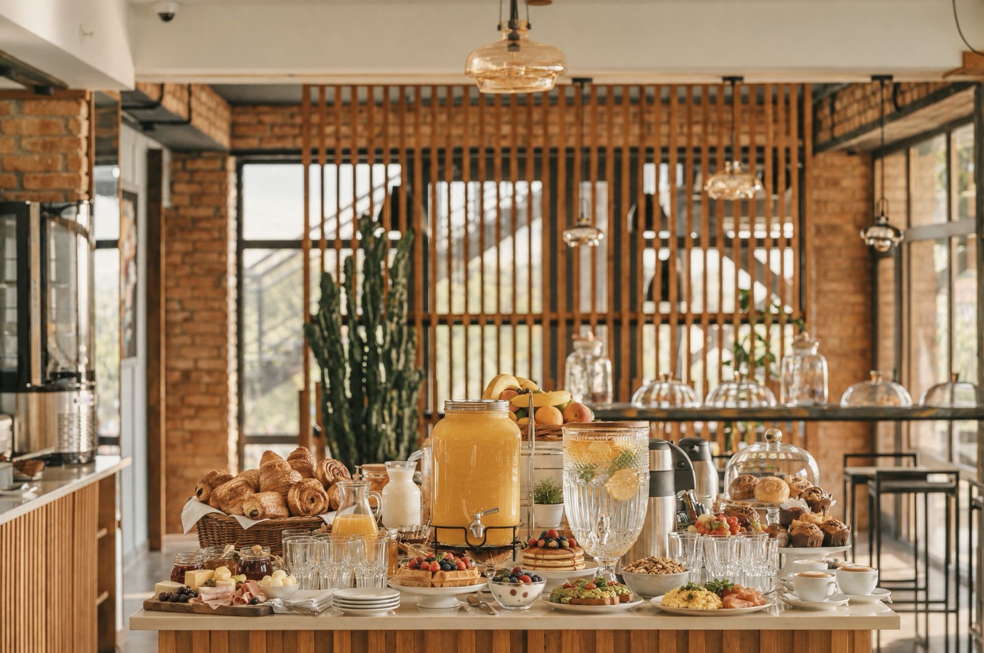 Breakfast area