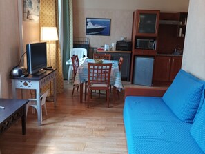 Living area - Sea view apartment with balcony - 4 guests (Le Croisic)