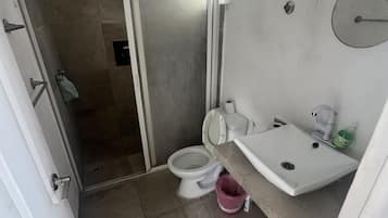 Comfort Apartment, Courtyard View | Bathroom | Shower, towels, toilet paper