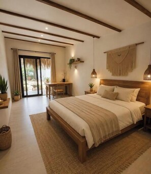 1 bedroom, in-room safe, iron/ironing board, free WiFi