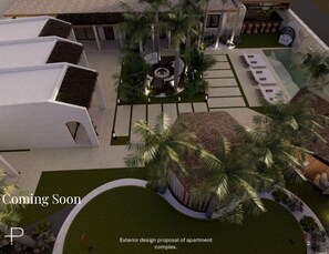 Property grounds - Boutique Studio | King Bed & Pool | Unit 3 | Aluna (Savaneta)