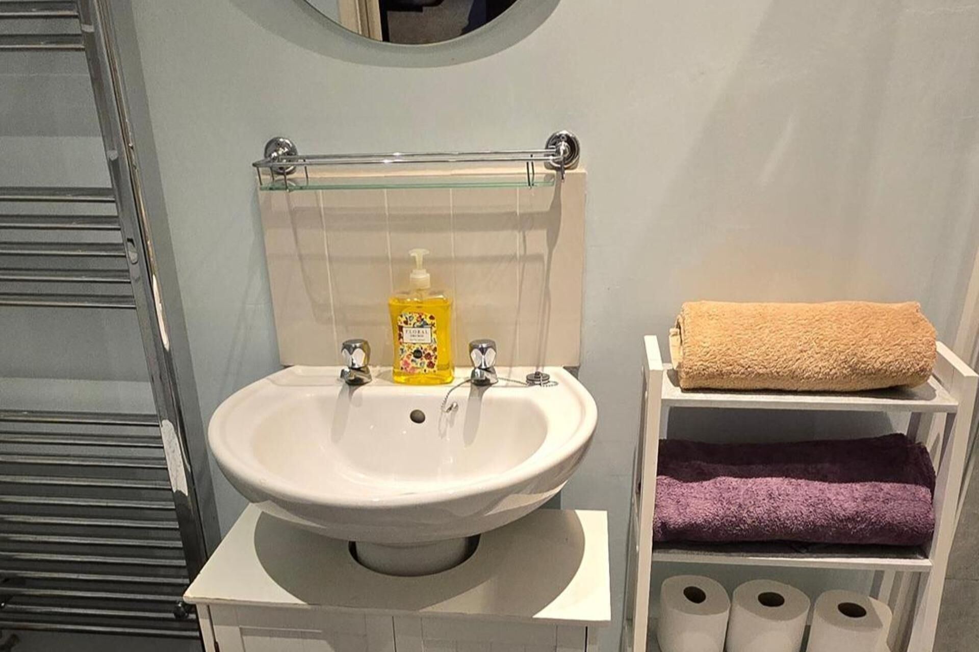 Dusche, Handtücher