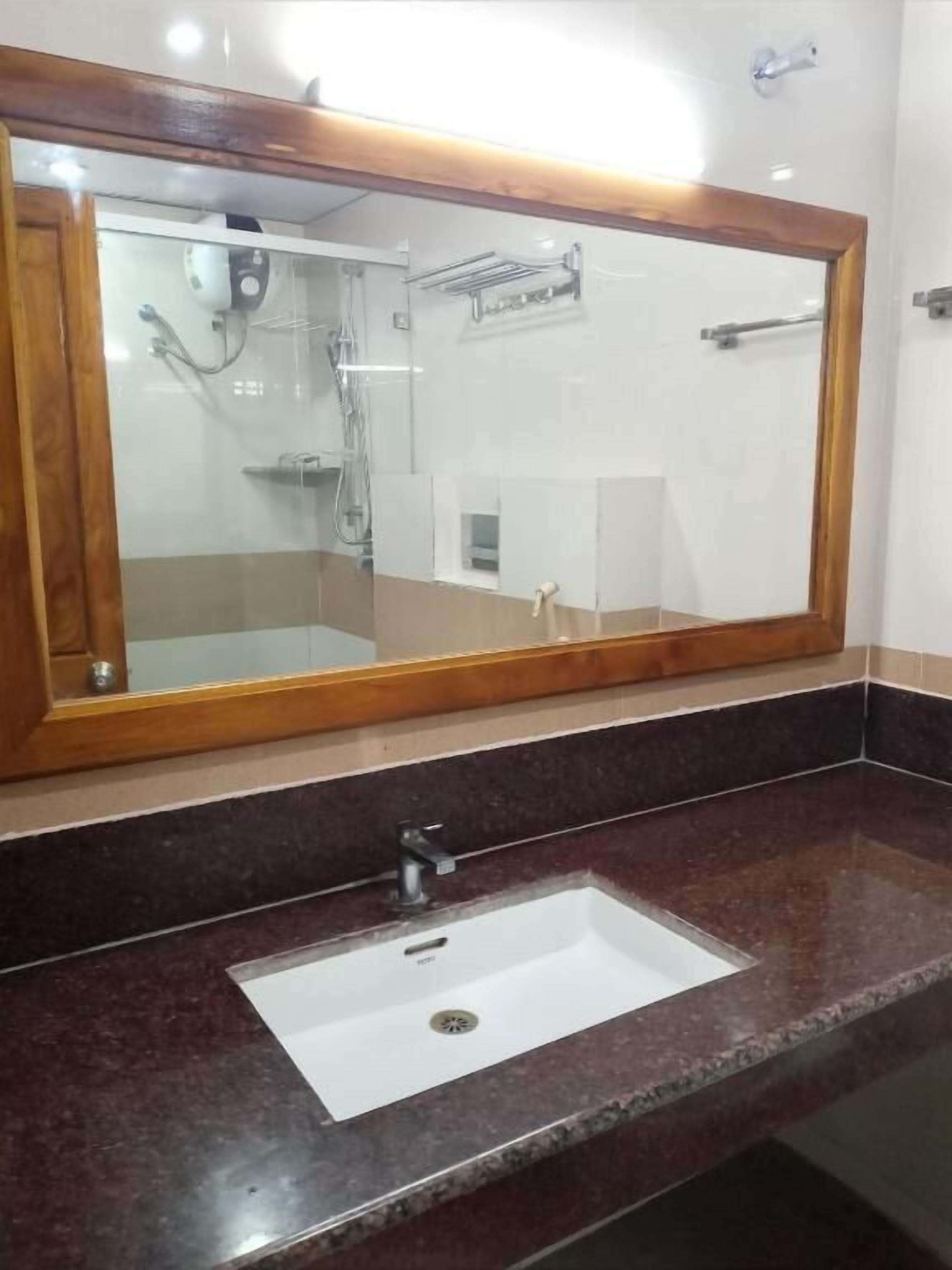 Towels, soap, shampoo