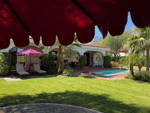 Pool - Indian Canyons Golf Resort Fairway-Front Home Pool & Spa + Golf & Mountain Views (Palm Springs)