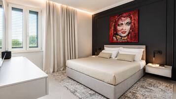 1 Schlafzimmer, Zimmersafe, Bügeleisen/Bügelbrett, WLAN