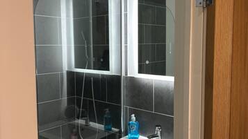 Towels, soap, toilet paper