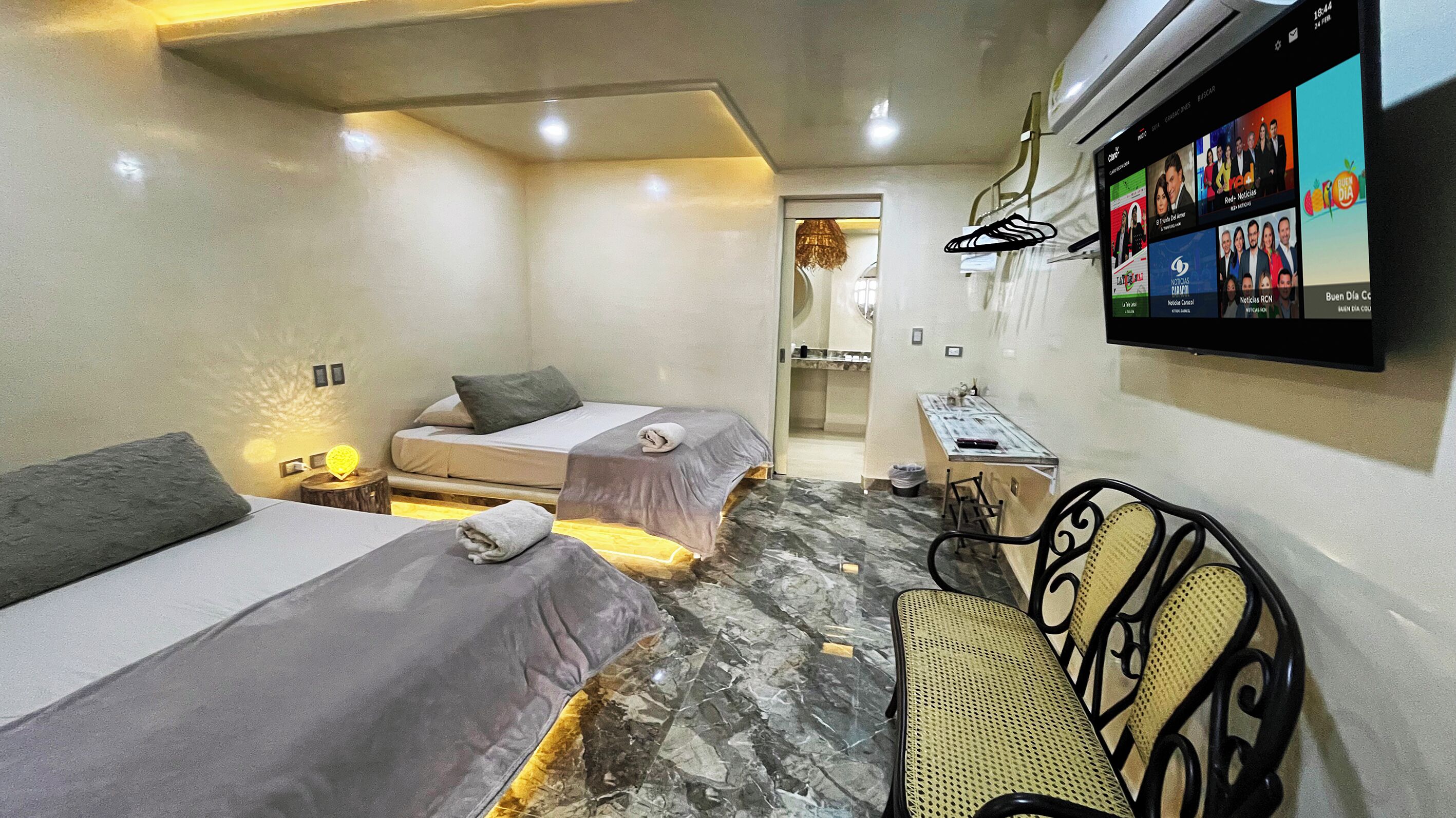 Basic Double Room, Courtyard View | WiFi (free)