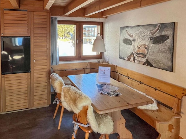 Dining - 2 1/2 Zimmerwohnung, 4-Betten by Interhome (Riederalp)