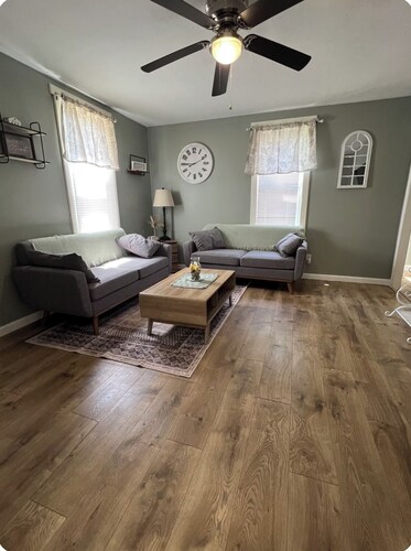 Welcome to Red and Ready! Pet Friendly. AC's in both bedrooms for comfort.