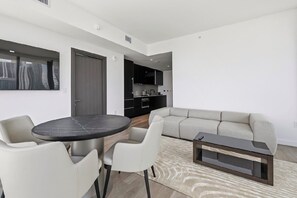 Living area - E11even Residences Sky-High Luxury 2BR Condo in the Heart of Miami's Nightlife (Miami)