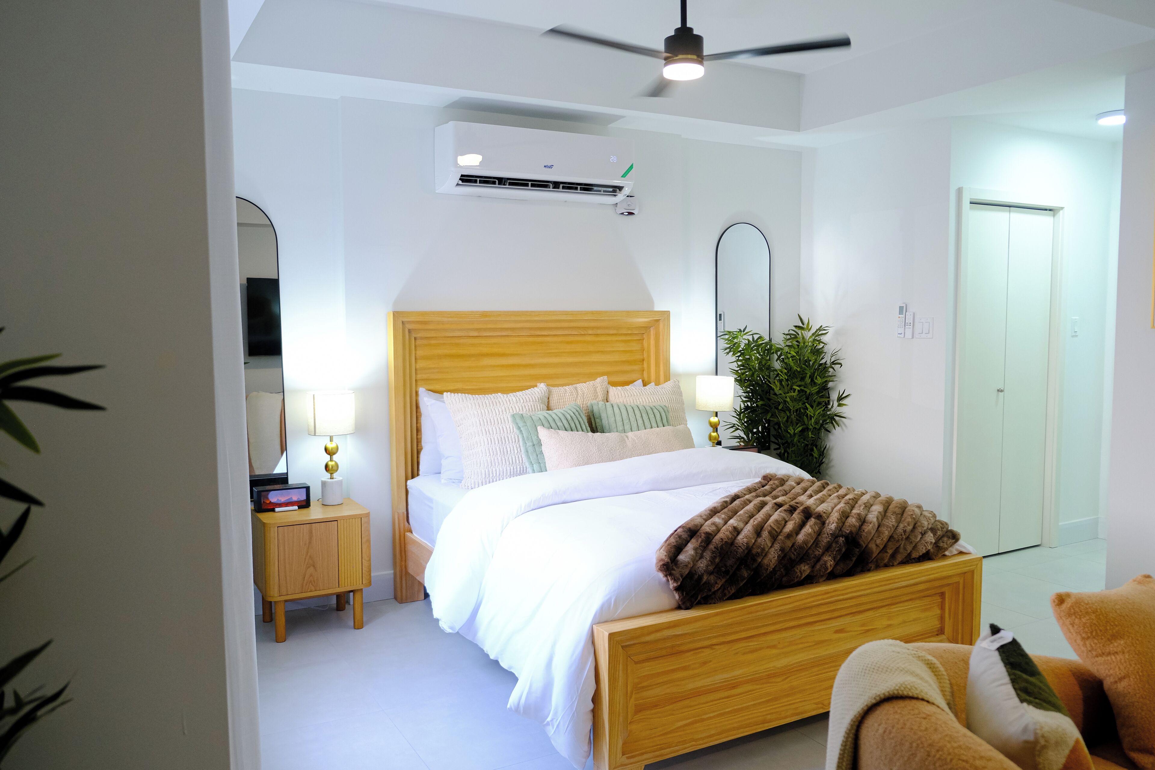 1 chambre, fer et planche à repasser, Wi-Fi, draps fournis