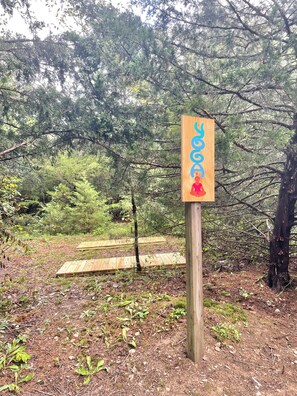 Overnattingsstedets uteområder