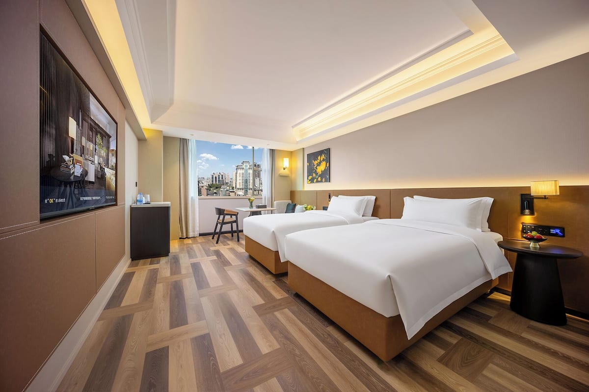 Luxury-Zweibettzimmer, Stadtblick | Ausblick vom Zimmer