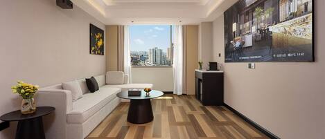 Suíte premier, vista para a cidade | Vista do quarto