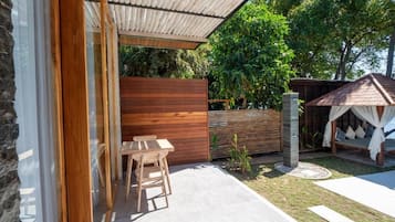 Vila, Beberapa Tempat Tidur, patio, pemandangan laut | Tempat makan outdoor