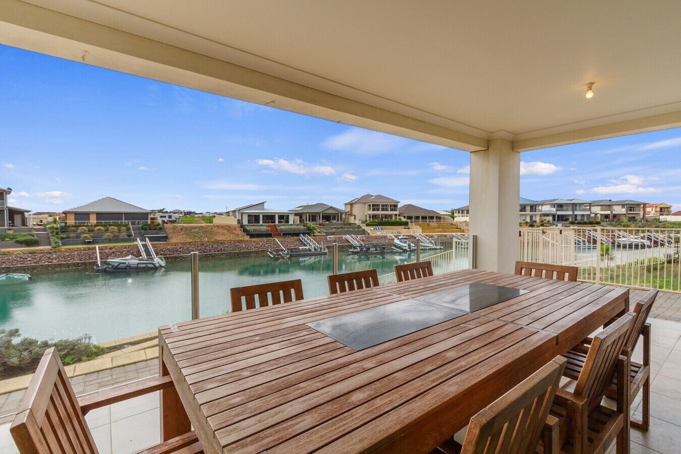 Downstairs Outdoor Entertaining Area