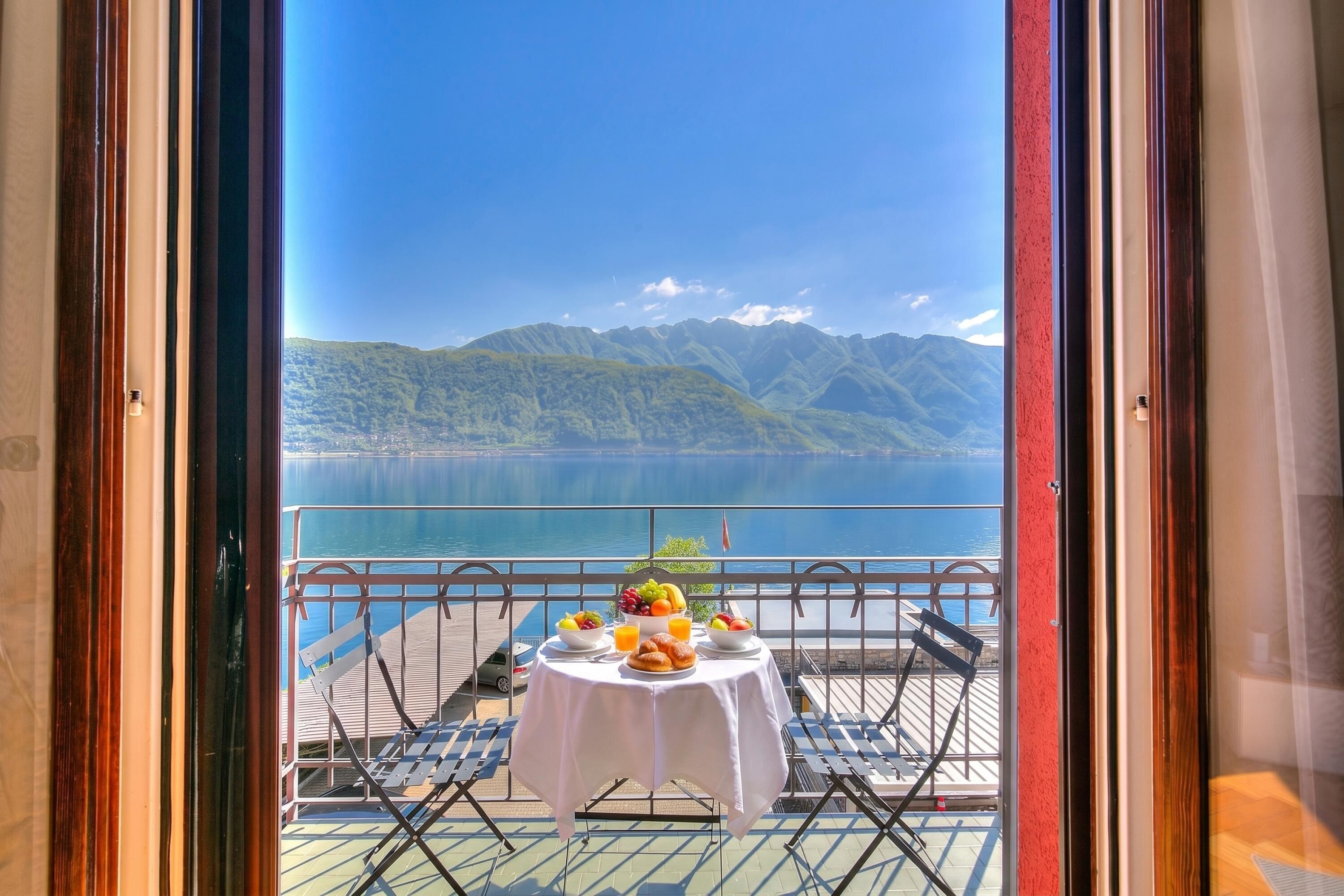 Standard Apartment, 2 Bedrooms, Balcony (76 the lake house Giove) | Outdoor dining