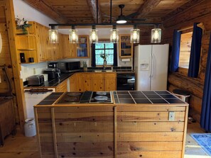 Private kitchen - Spacious Alpine Cabin, Sleeps 16, Game/Movie Room (Alpine)