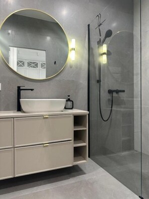 Deluxe Apartment | Bathroom - Let's Sea SPA-Premium Apartamenty G98 (Gąski)