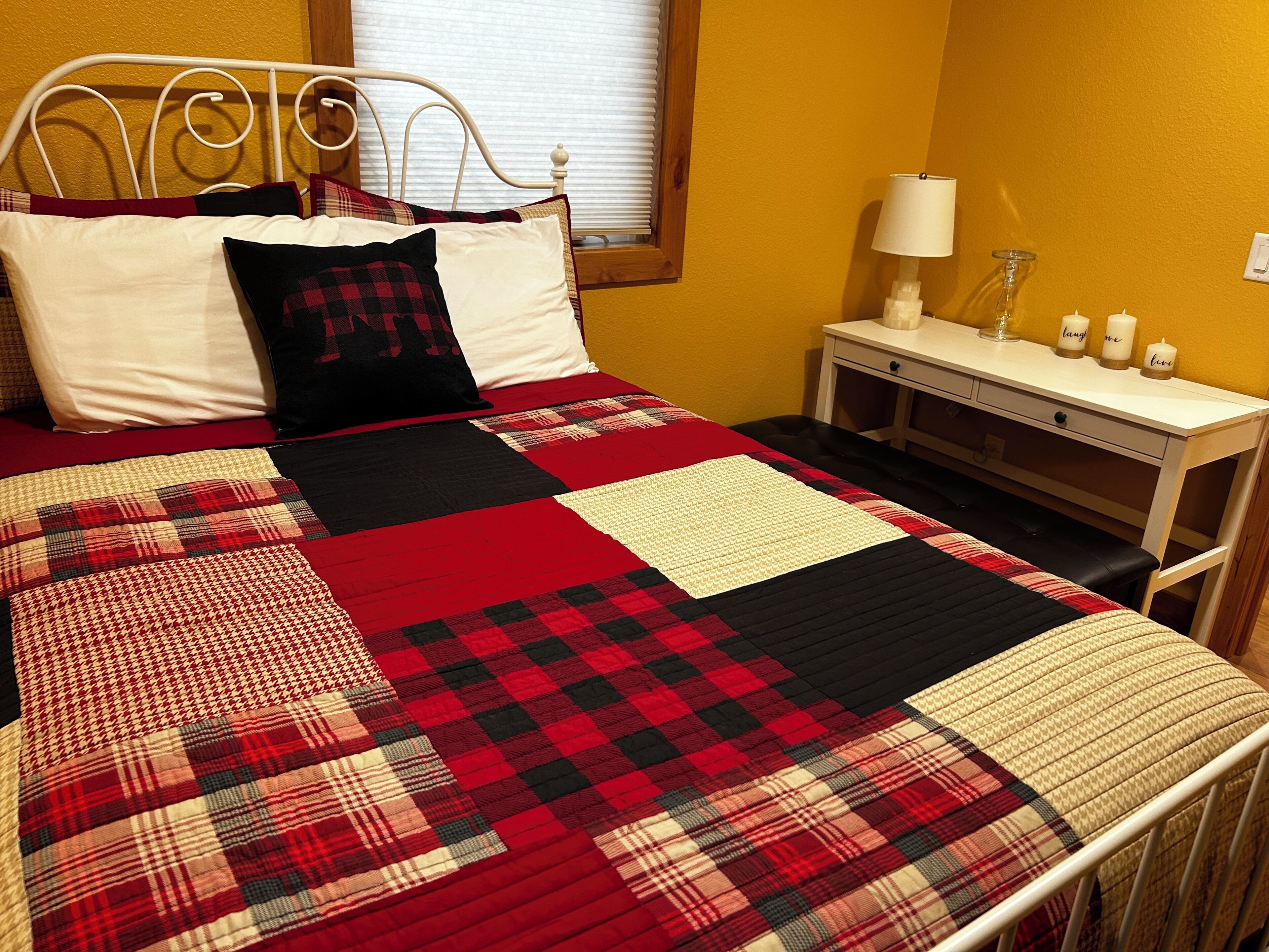 WiFi, bed sheets