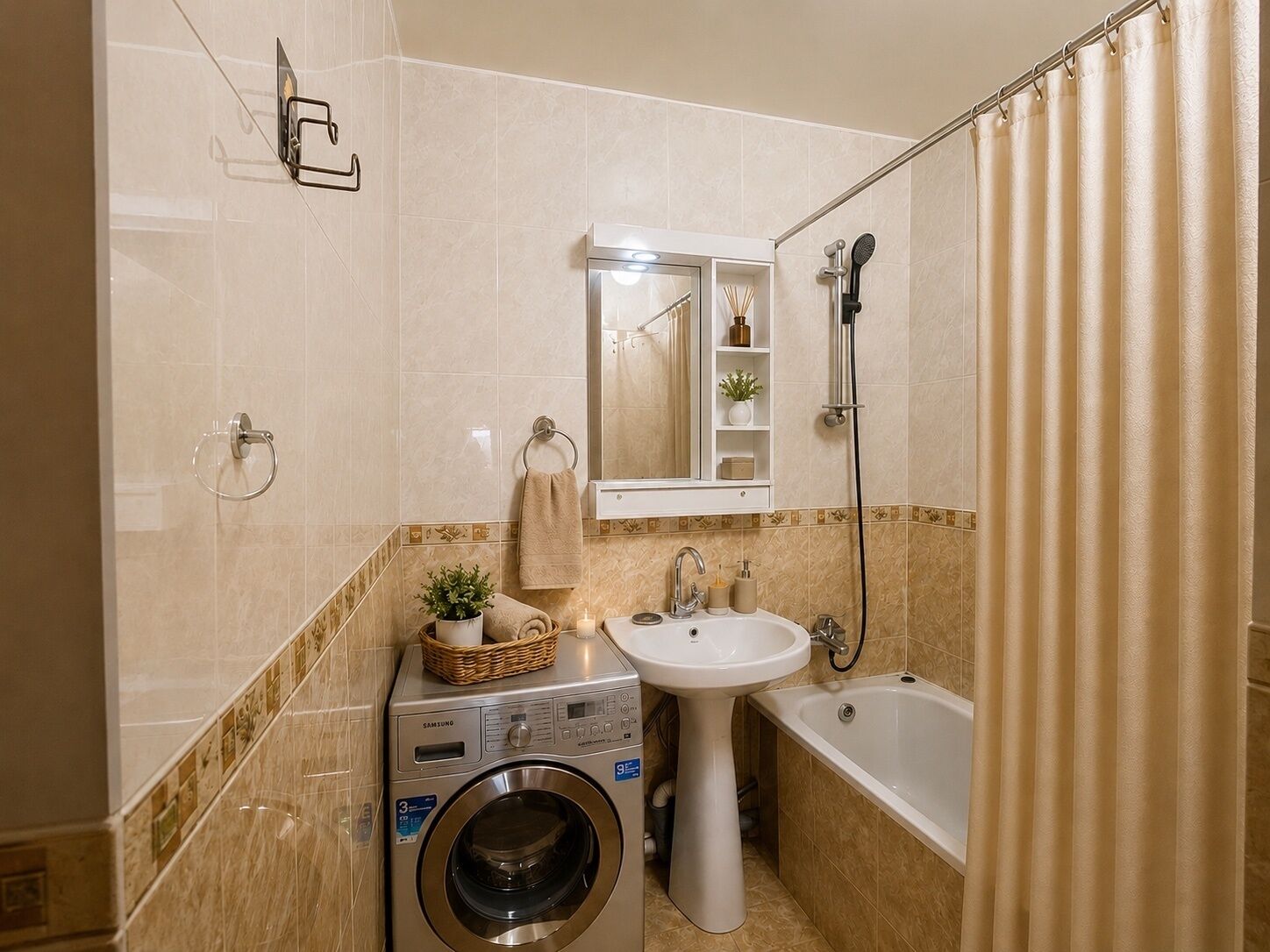 Standard-Apartment, Stadtblick | Badezimmer