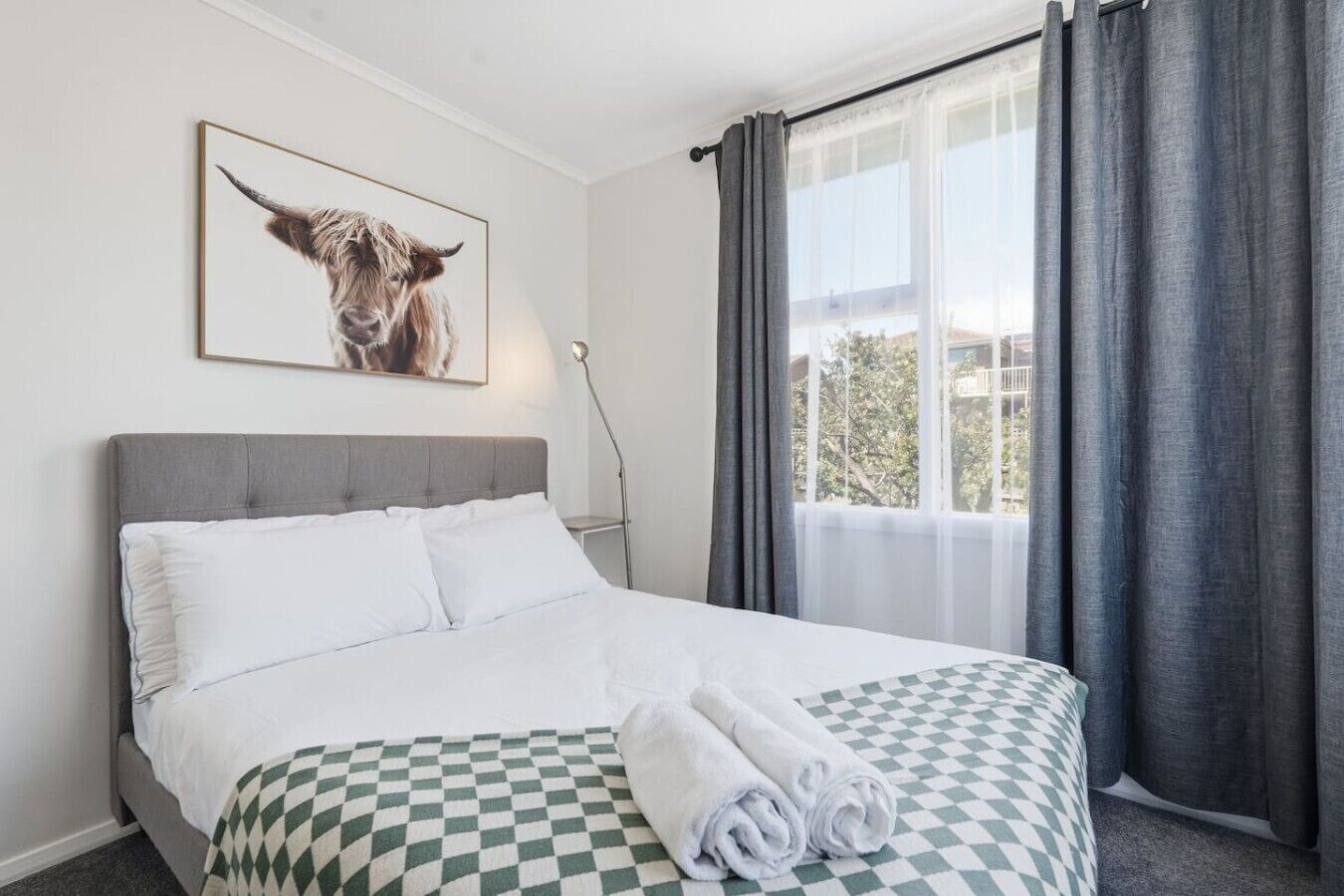 Desk, iron/ironing board, travel crib, WiFi