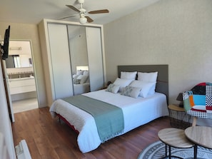 1 bedroom, WiFi, bed sheets