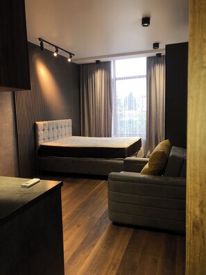 1 chambre, fer et planche à repasser, Wi-Fi, draps fournis