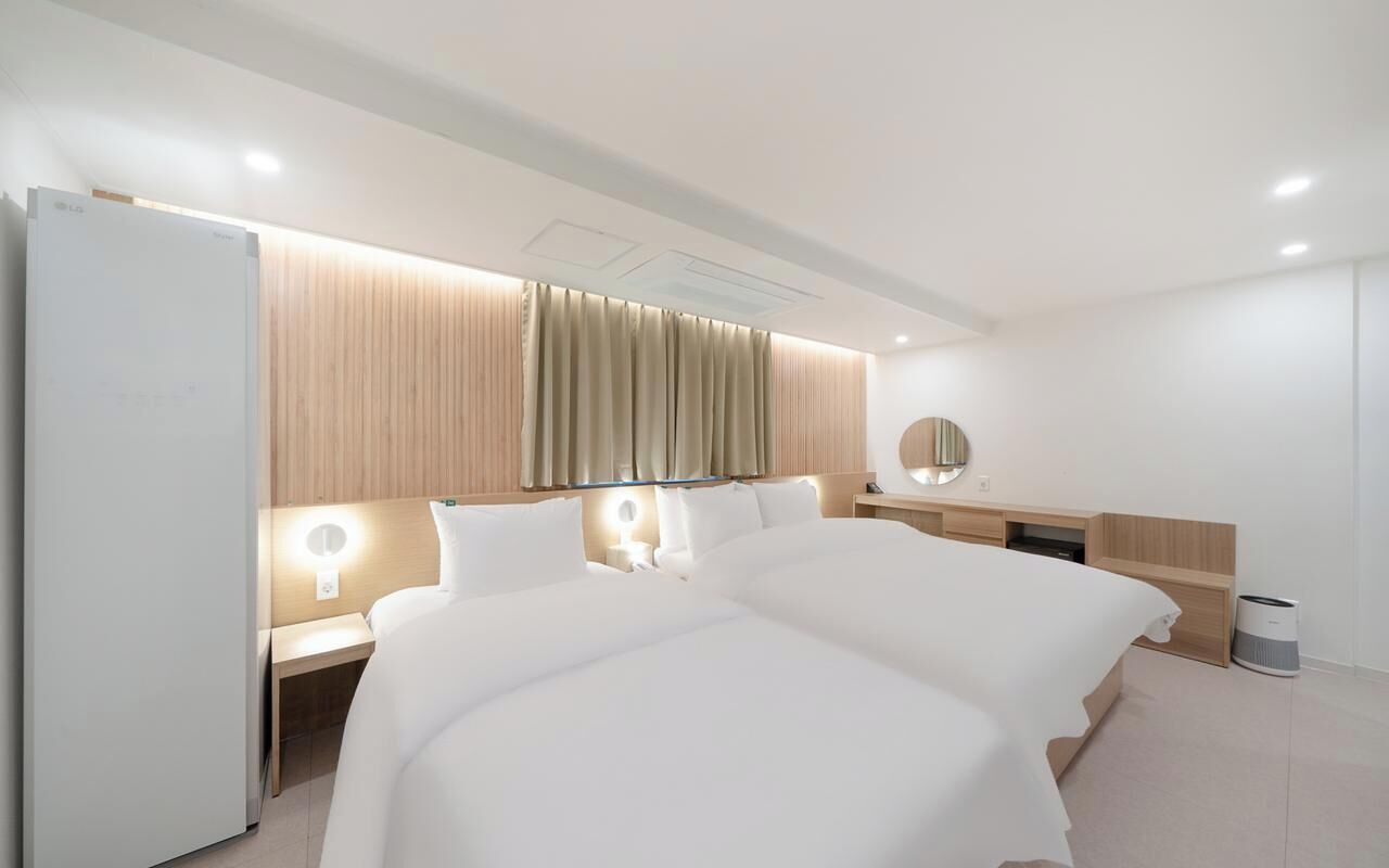 Chambre Romantique avec lits jumeaux | Wi-Fi gratuit