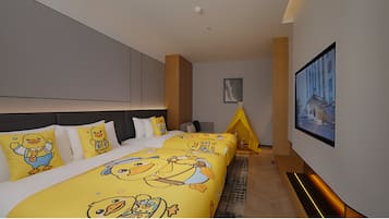 Family Twin Room, Multiple Beds, Non Smoking, City View