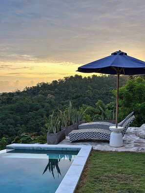 Pool - Infinity Pool Villa · Ocean & Volcano Views · Private Hillside Retreat (Nusa Penida)
