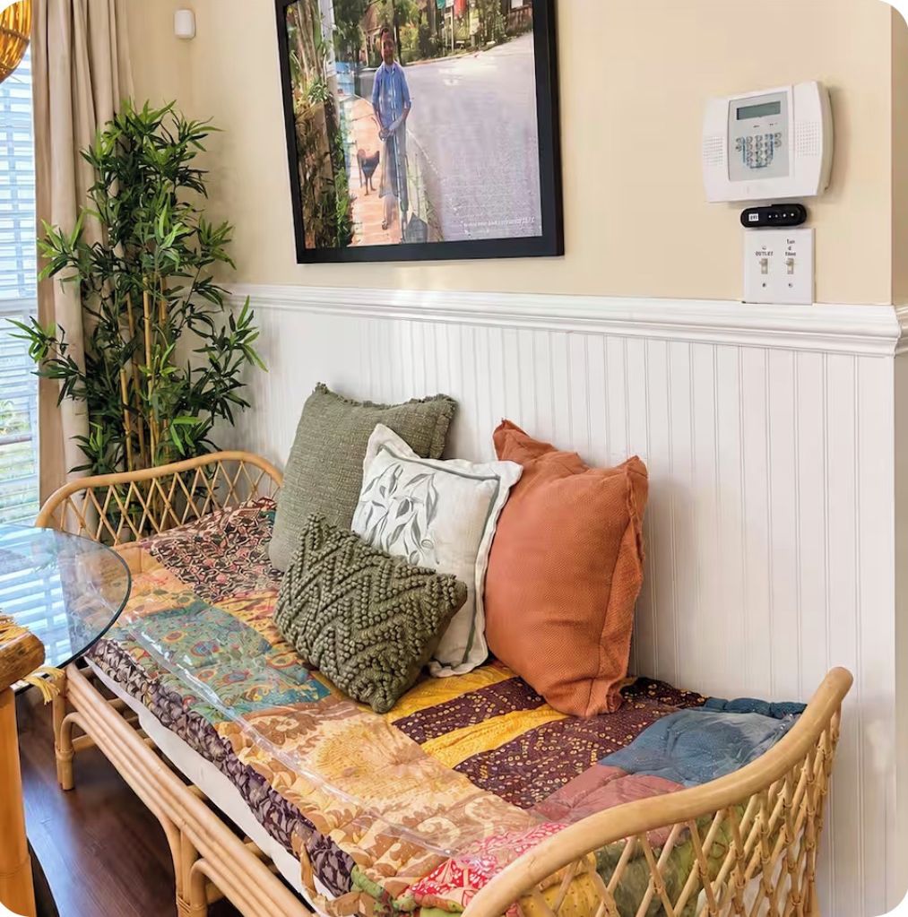 Bamboo bench/bed