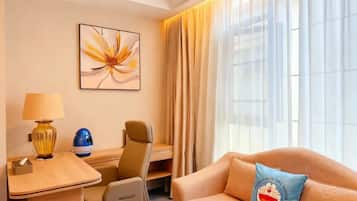 Family Twin Room, City View | View from room