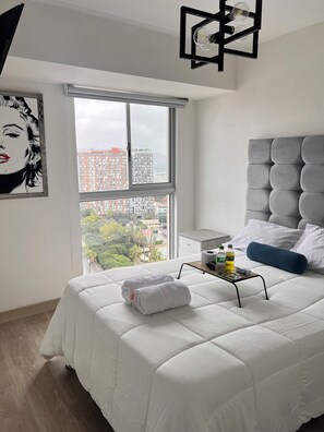 1 Schlafzimmer, Bügeleisen/Bügelbrett, kostenloses WLAN, Bettwäsche