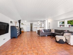 Fernseher, Kamin