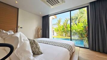 Villa Luxe, vue jardin