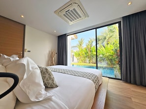 Luxury Villa, Garden View | Hypo-allergenic bedding, in-room safe, iron/ironing board, free WiFi - Blue Coral Luxury Villa  (Tambon Sa Khu)
