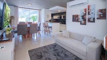 Apartemen, pemandangan kota | Area keluarga