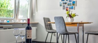 Apartment 'Am Hafen' with Lake View, Private Terrace, and Wi-Fi