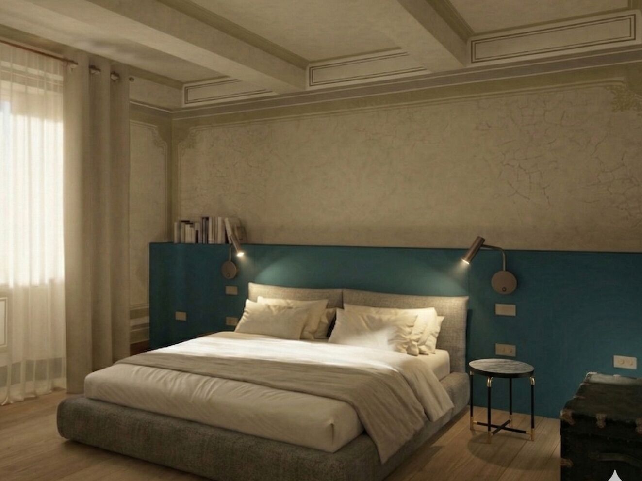 Suite Deluxe, balcone, vista giardino | Una cassaforte in camera, una scrivania, insonorizzazione
