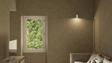 Familien-Suite, Gartenblick | Wohnbereich