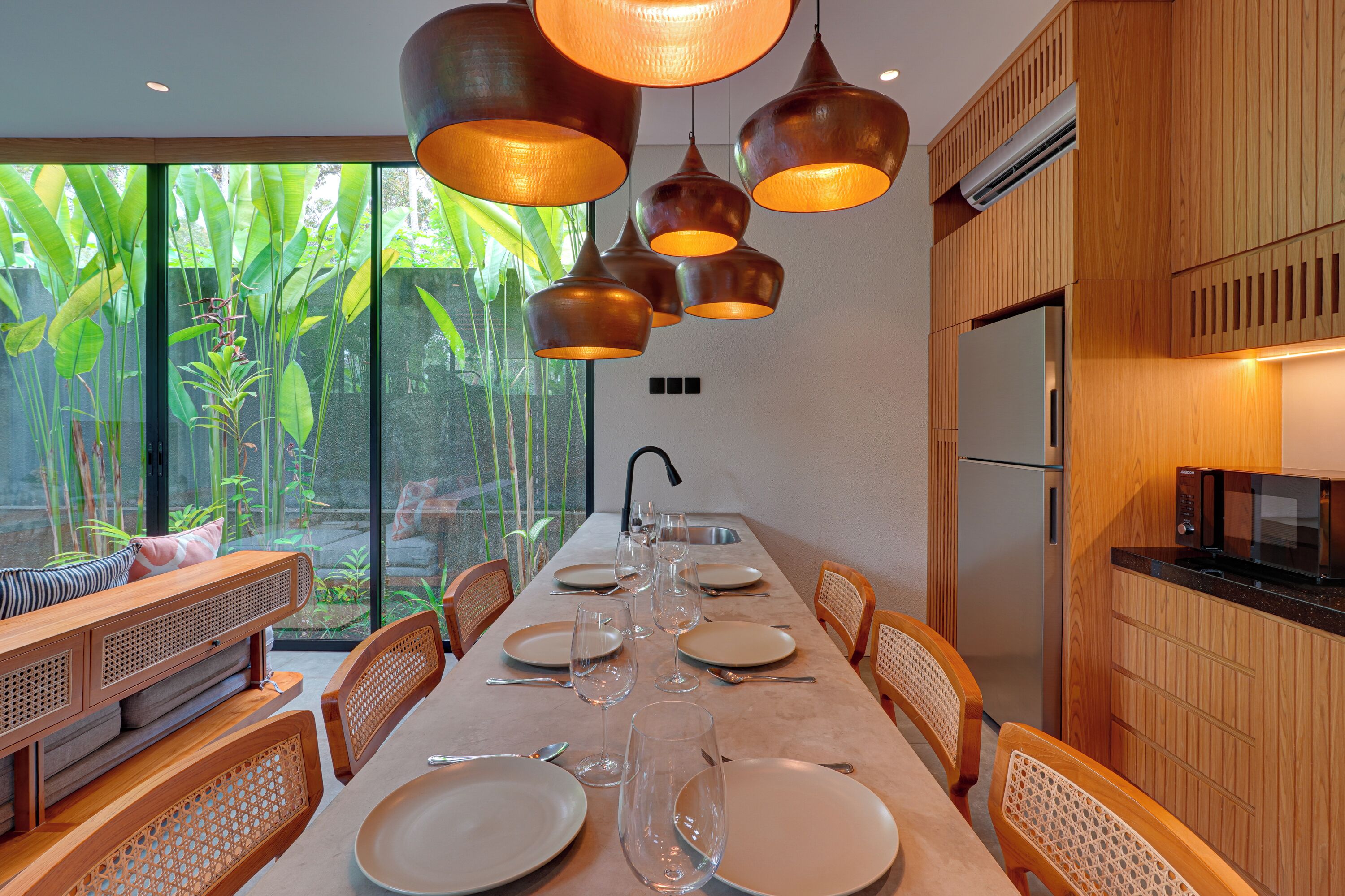 Villa, 3 Bedrooms, Non Smoking, Private Pool | Dining