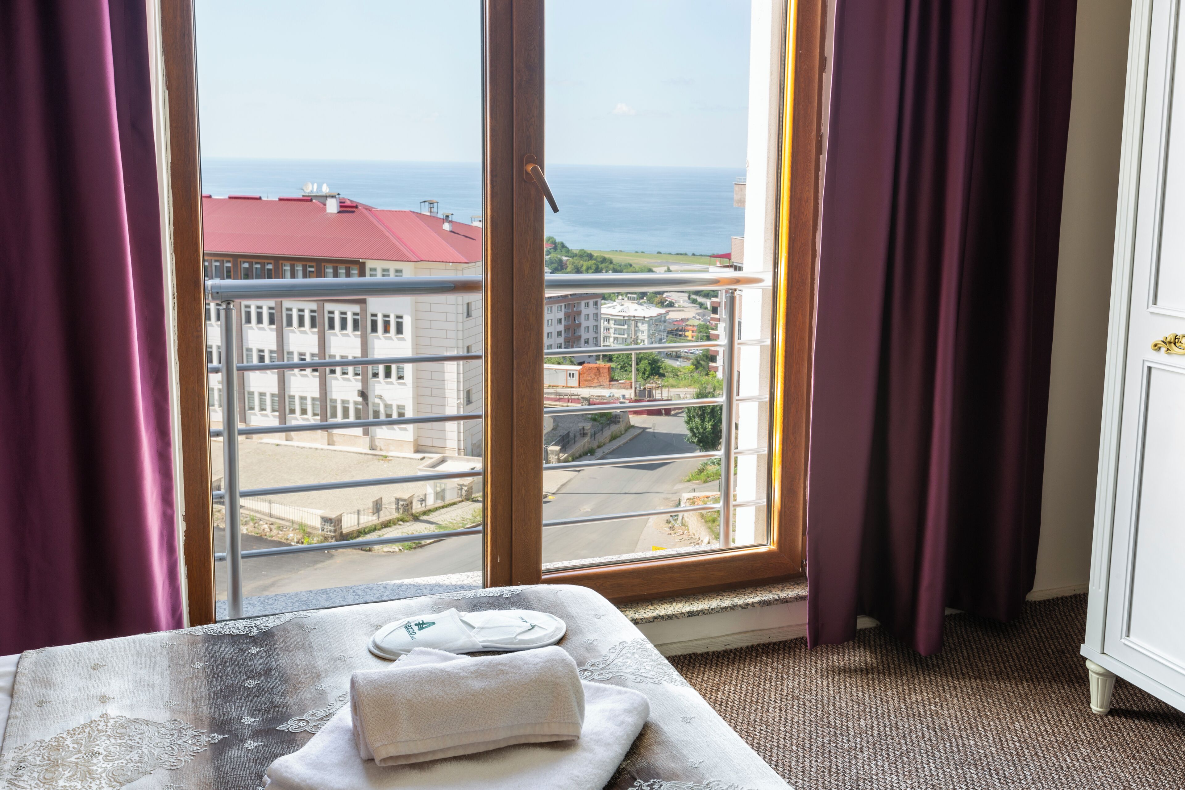 Appartement Deluxe, balcon, vue mer | Vue sur la ville