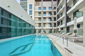 Pool - Span studio in JVC near mall (Dubai)